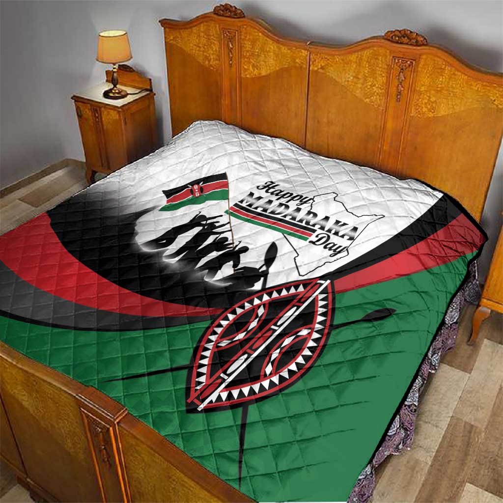 Kenya Quilt Madaraka Day - Maasai Shield LT15