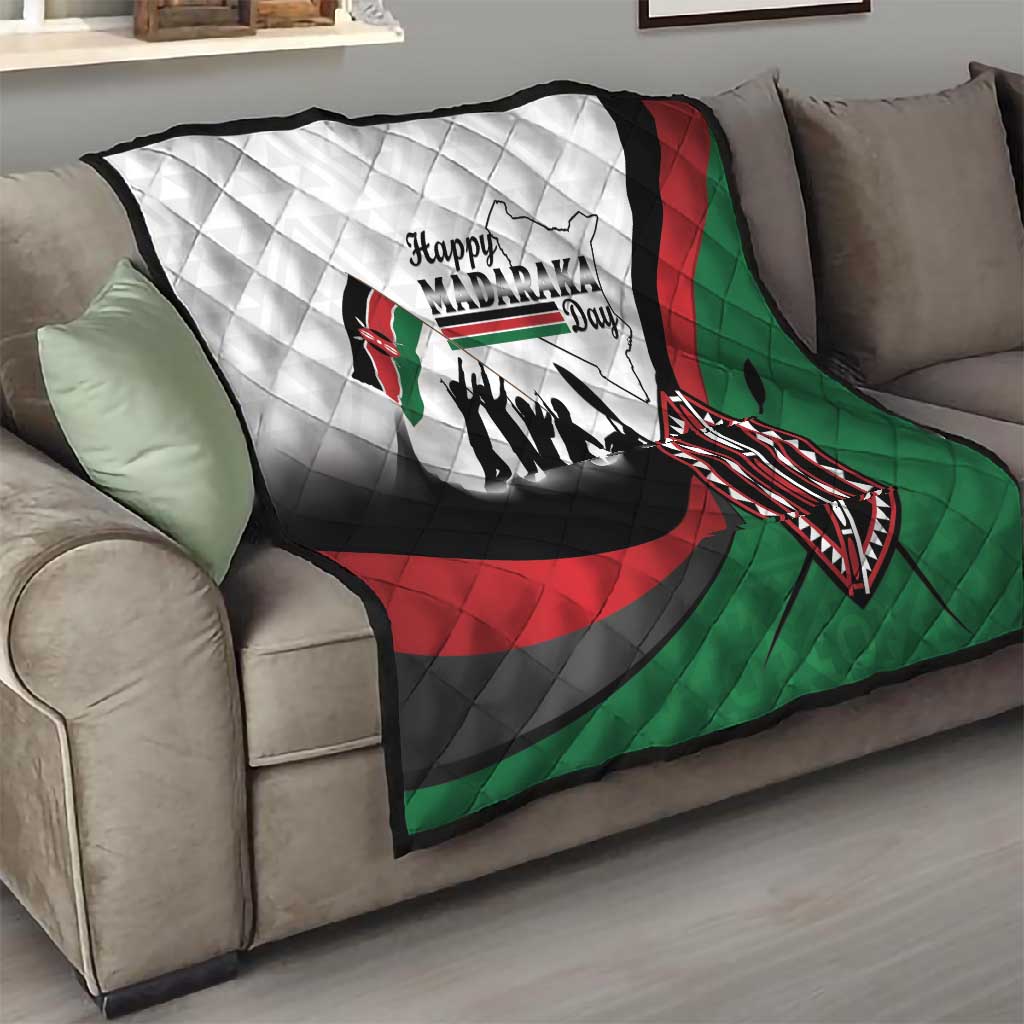 Kenya Quilt Madaraka Day - Maasai Shield LT15