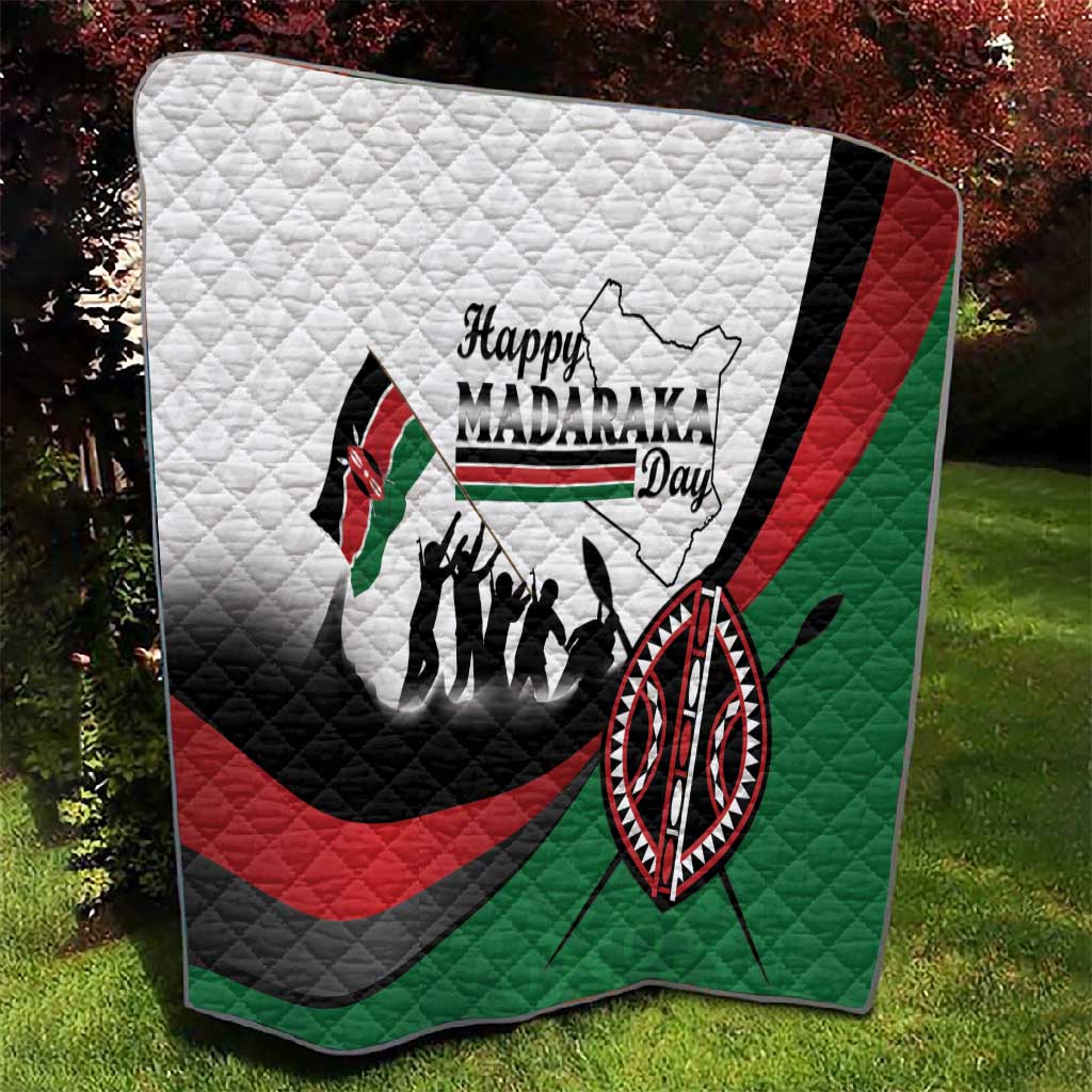 Kenya Quilt Madaraka Day - Maasai Shield LT15