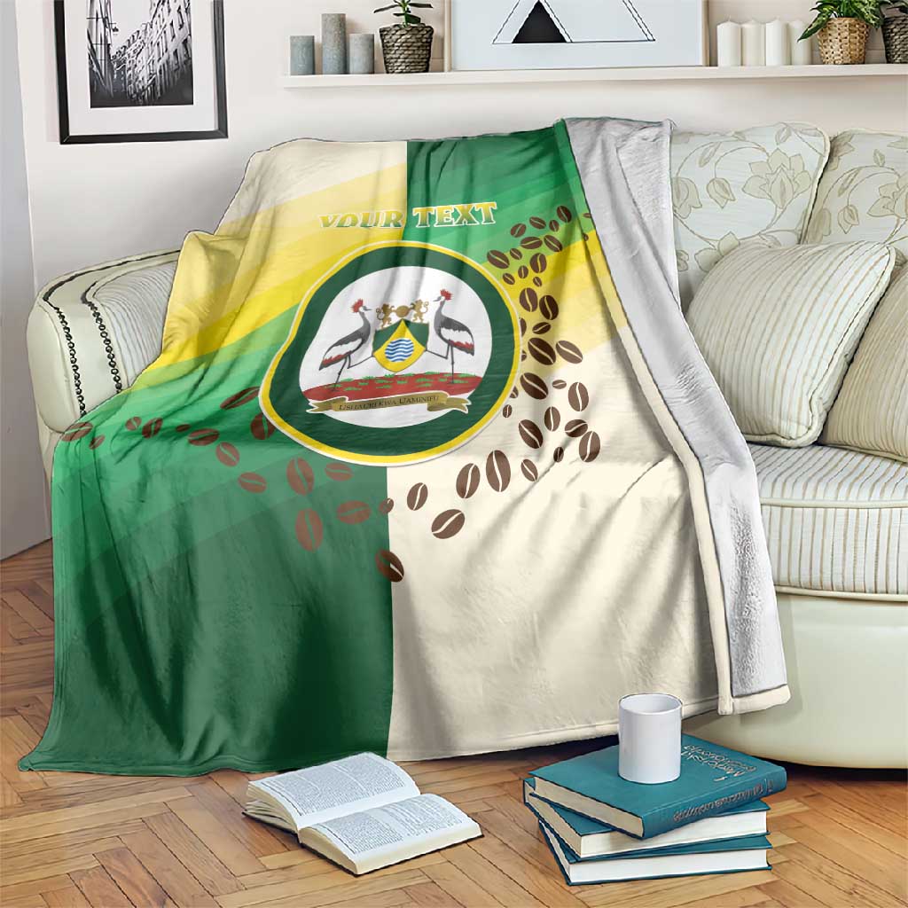 Personalised Nairobi Kenya Blanket Coat Of Arms With Coffee LT15