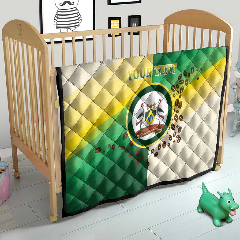 Personalised Nairobi Kenya Quilt Coat Of Arms With Coffee LT15