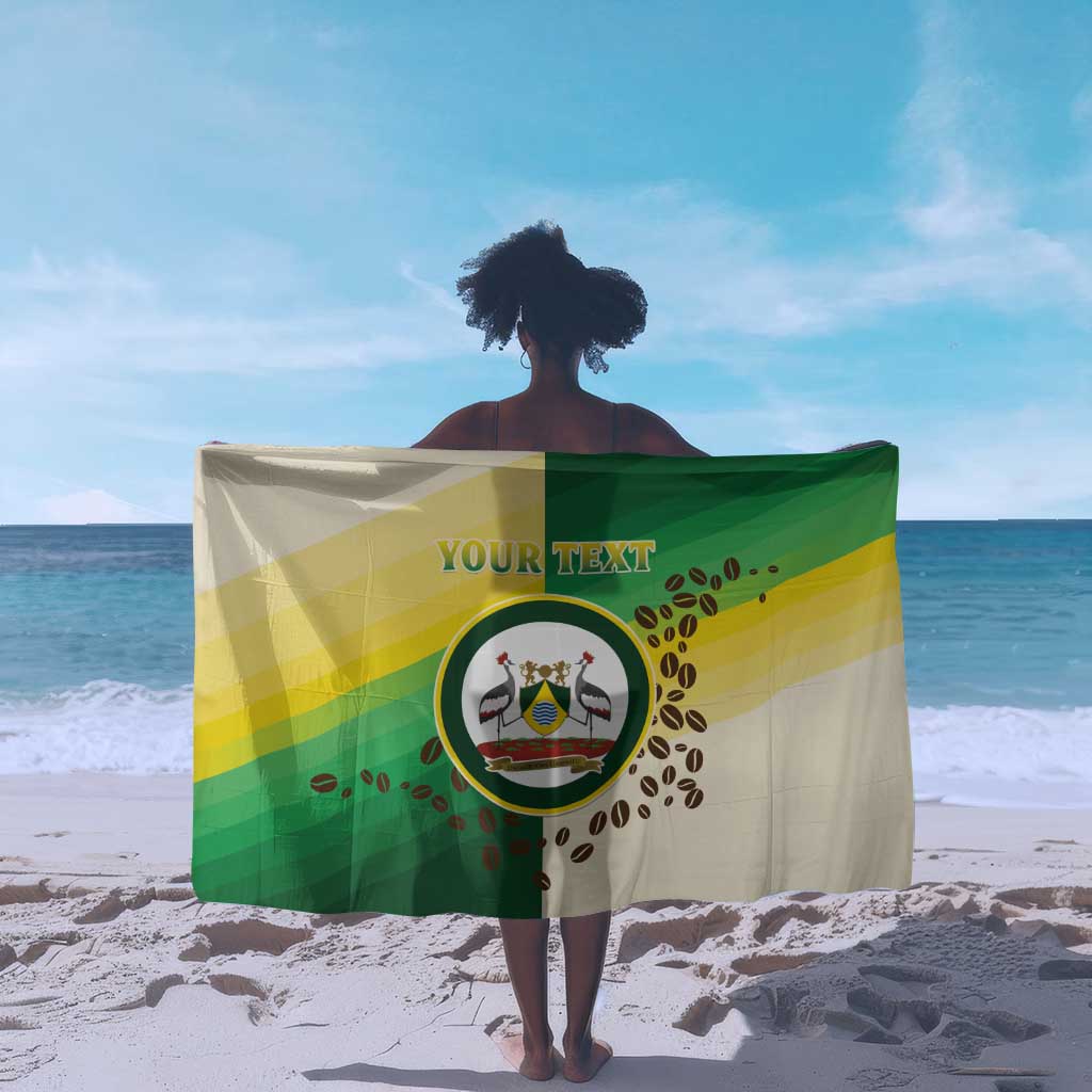 Personalised Nairobi Kenya Sarong Coat Of Arms With Coffee LT15