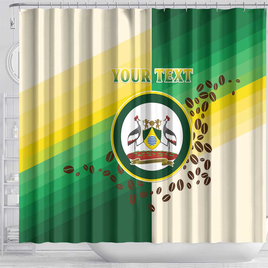 Personalised Nairobi Kenya Shower Curtain The Green City under the Sun LT15