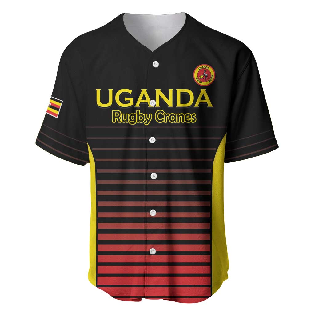 Jamhuri ya Uganda Rugby Custom Baseball Jersey Go Champions Cranes LT15