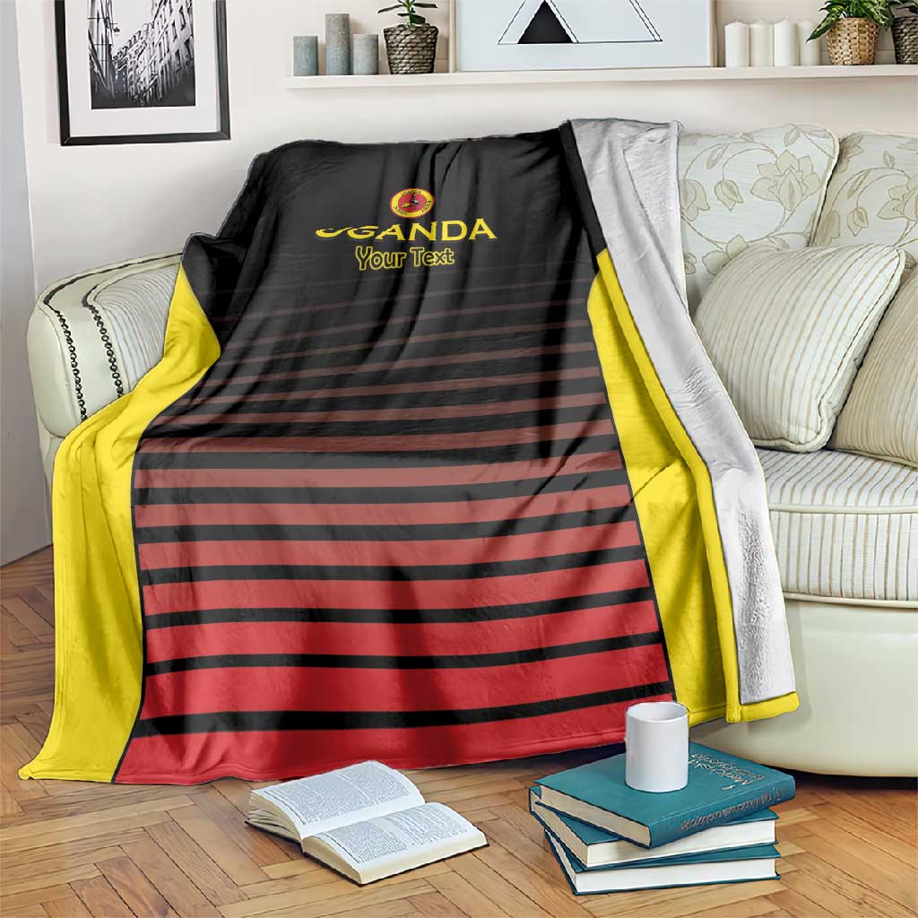 Jamhuri ya Uganda Rugby Custom Blanket Go Champions Cranes LT15
