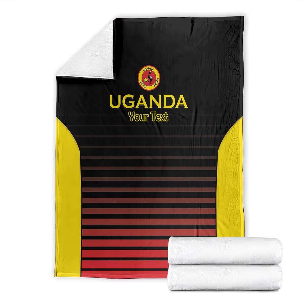 Jamhuri ya Uganda Rugby Custom Blanket Go Champions Cranes LT15