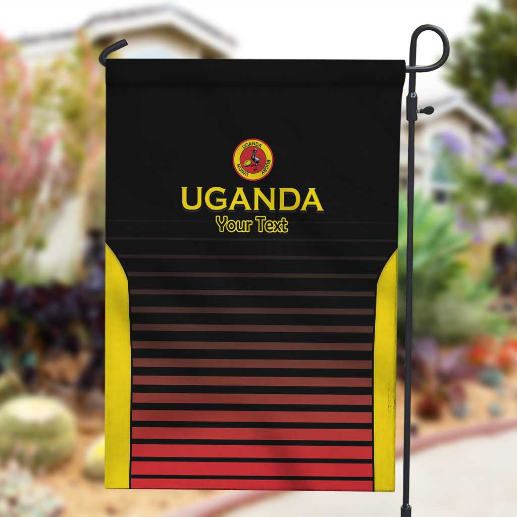 Jamhuri ya Uganda Rugby Custom Garden Flag Go Champions Cranes LT15