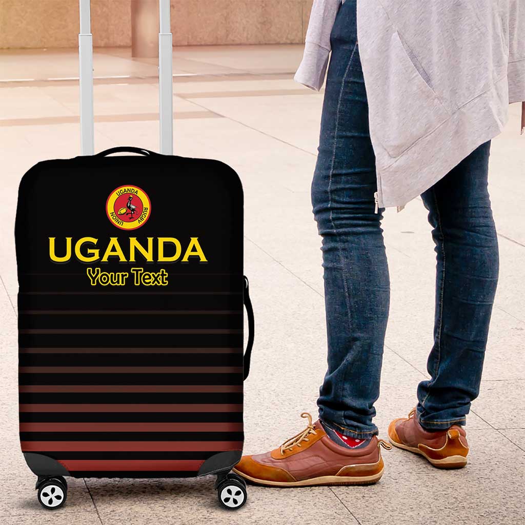 Uganda Rugby Custom Luggage Cover Go Cranes LT15