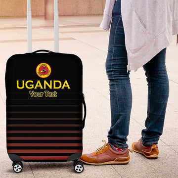 Uganda Rugby Custom Luggage Cover Go Cranes LT15