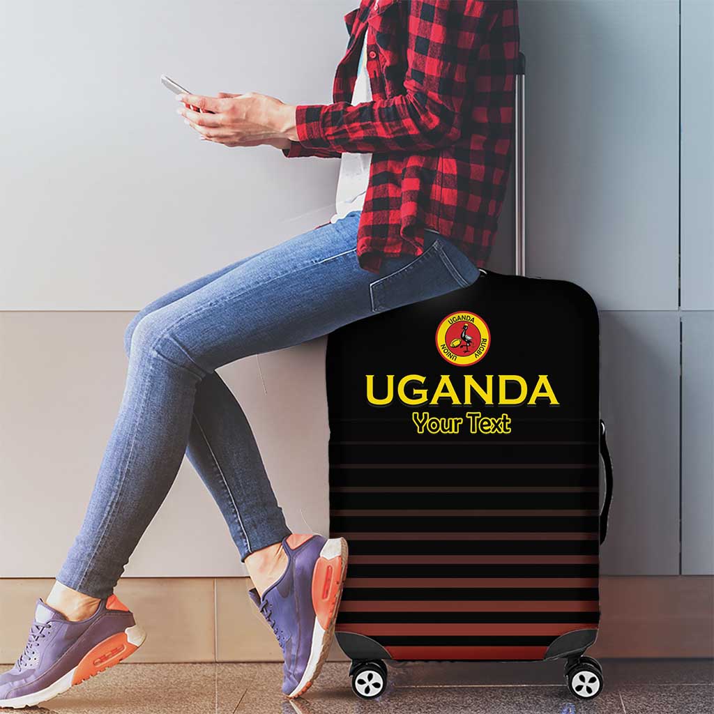 Uganda Rugby Custom Luggage Cover Go Cranes LT15
