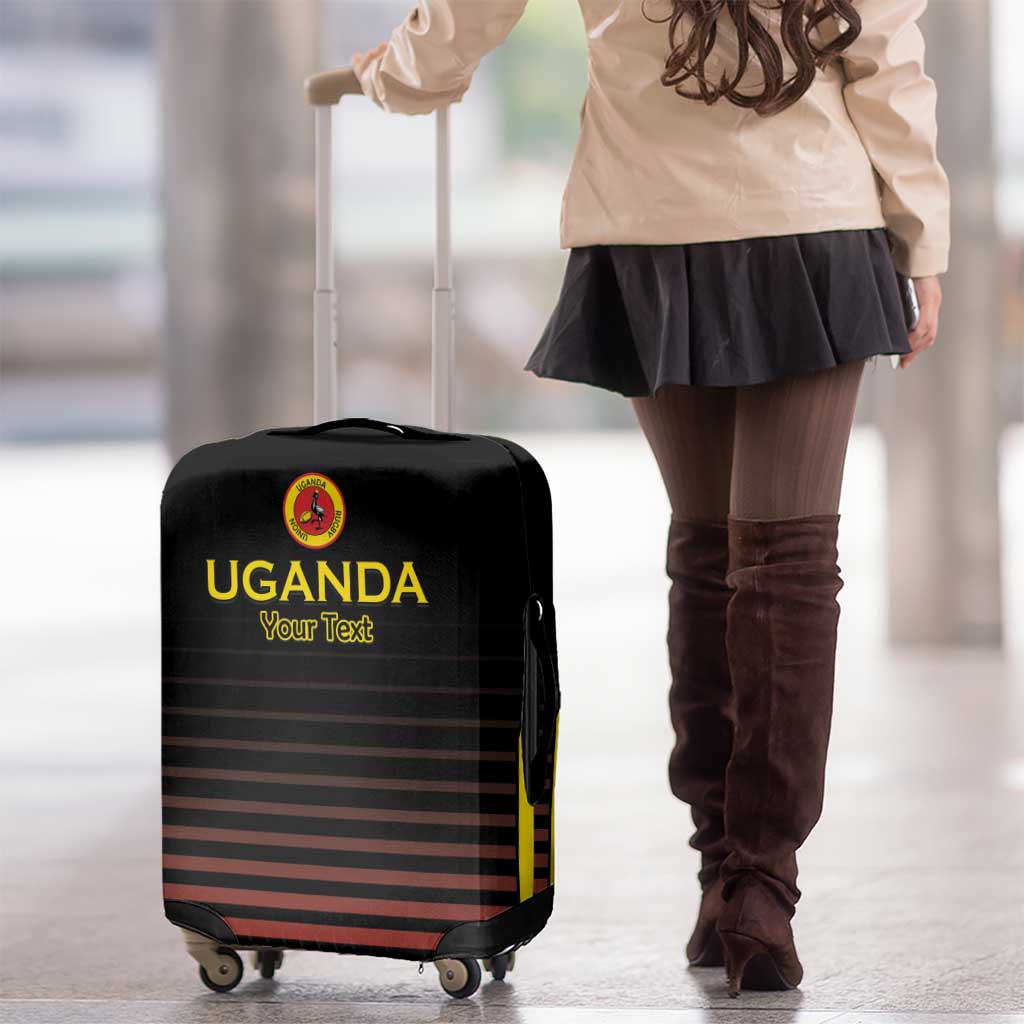 Uganda Rugby Custom Luggage Cover Go Cranes LT15