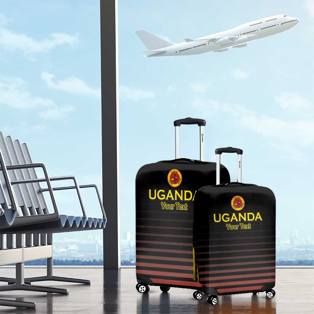 Uganda Rugby Custom Luggage Cover Go Cranes LT15
