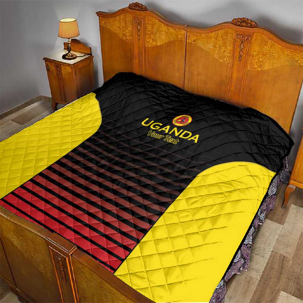 Jamhuri ya Uganda Rugby Custom Quilt Go Champions Cranes LT15