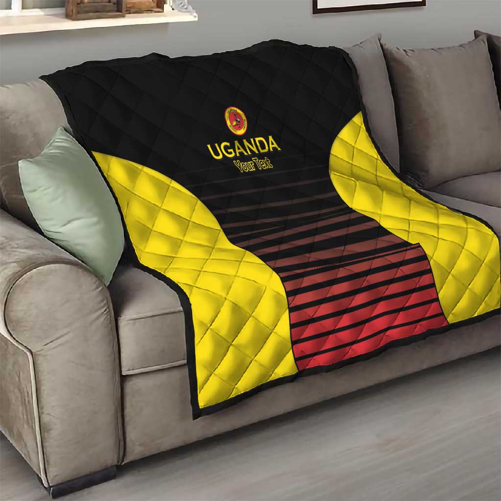 Jamhuri ya Uganda Rugby Custom Quilt Go Champions Cranes LT15