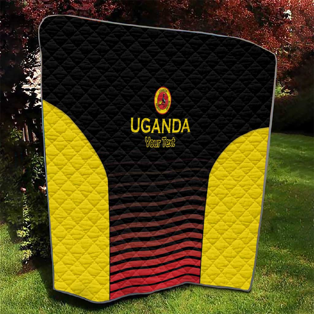 Jamhuri ya Uganda Rugby Custom Quilt Go Champions Cranes LT15