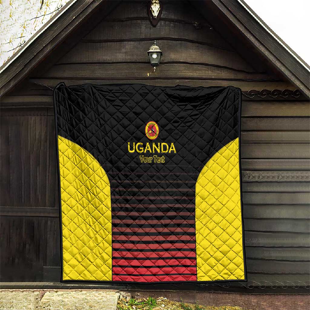 Jamhuri ya Uganda Rugby Custom Quilt Go Champions Cranes LT15