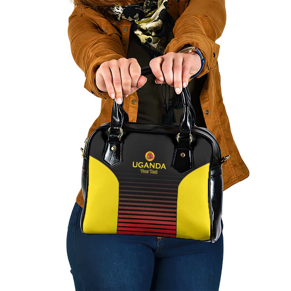 Uganda Rugby Custom Shoulder Handbag Go Cranes LT15
