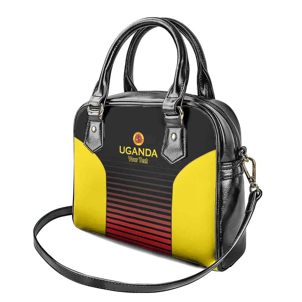 Uganda Rugby Custom Shoulder Handbag Go Cranes LT15