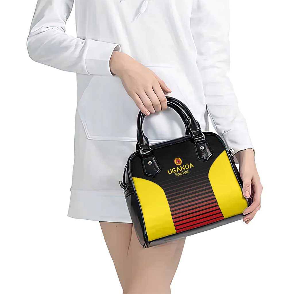 Uganda Rugby Custom Shoulder Handbag Go Cranes LT15