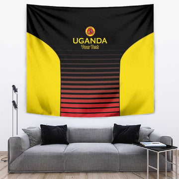 Jamhuri ya Uganda Rugby Custom Tapestry Go Champions Cranes LT15