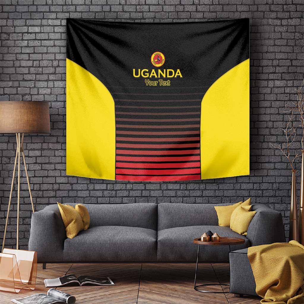 Jamhuri ya Uganda Rugby Custom Tapestry Go Champions Cranes LT15