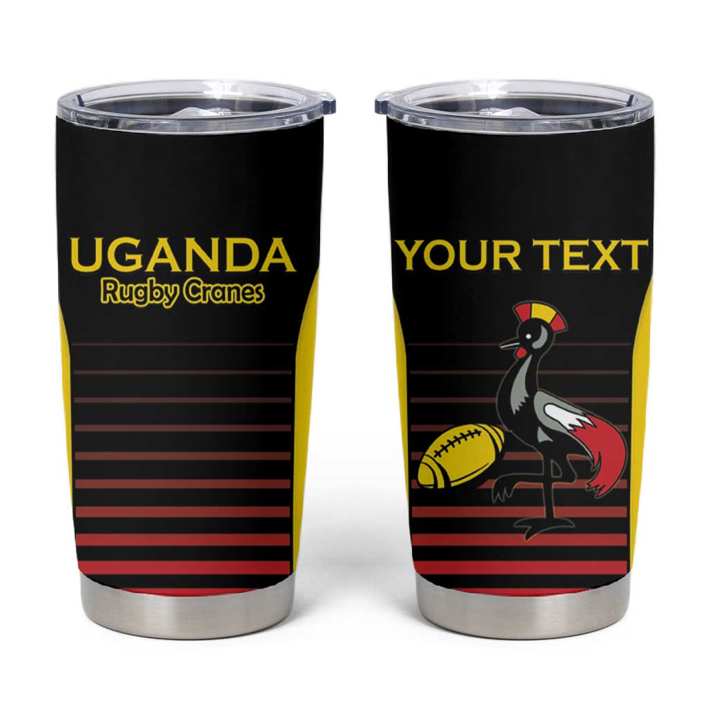 Jamhuri ya Uganda Rugby Custom Tumbler Cup Go Champions Cranes LT15