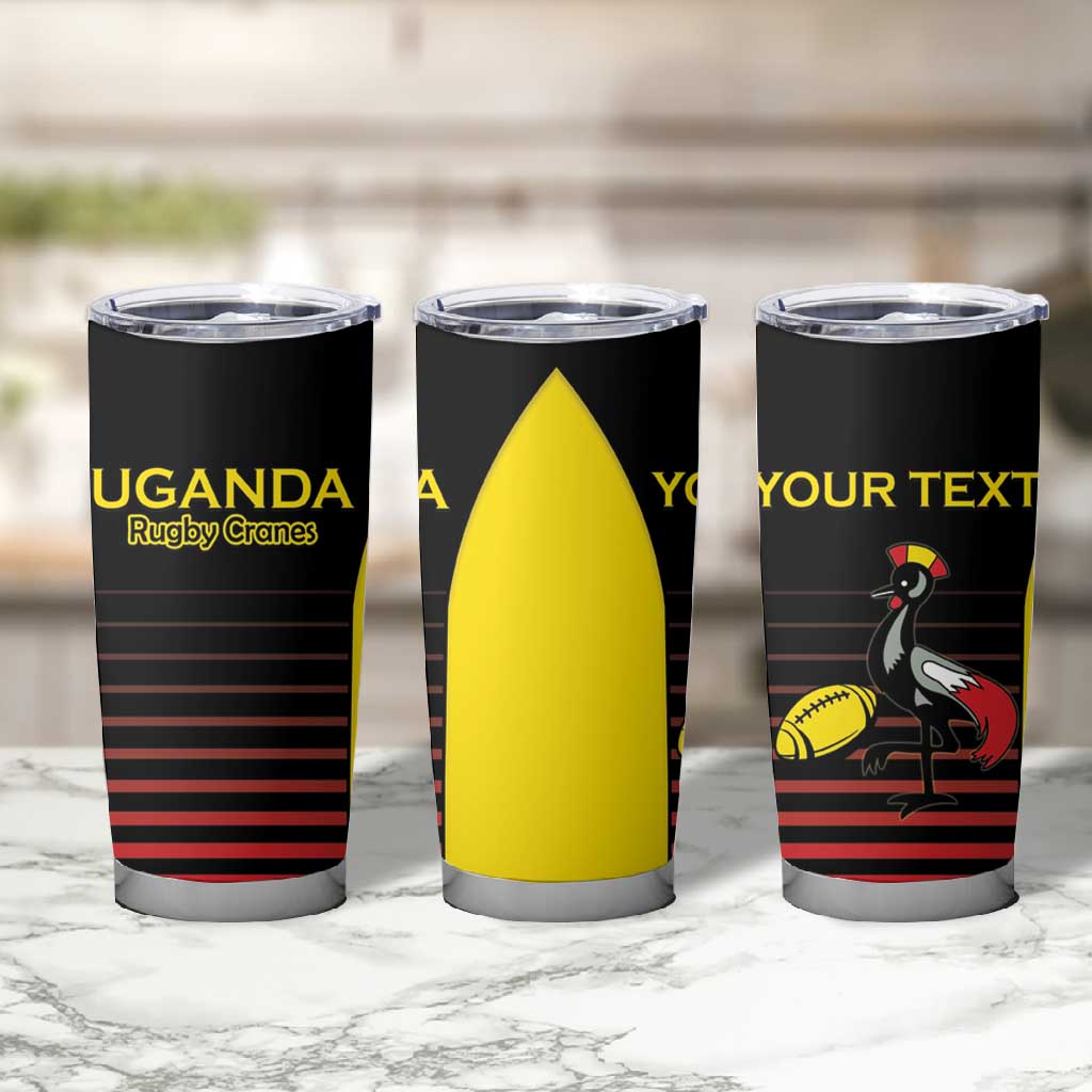 Jamhuri ya Uganda Rugby Custom Tumbler Cup Go Champions Cranes LT15