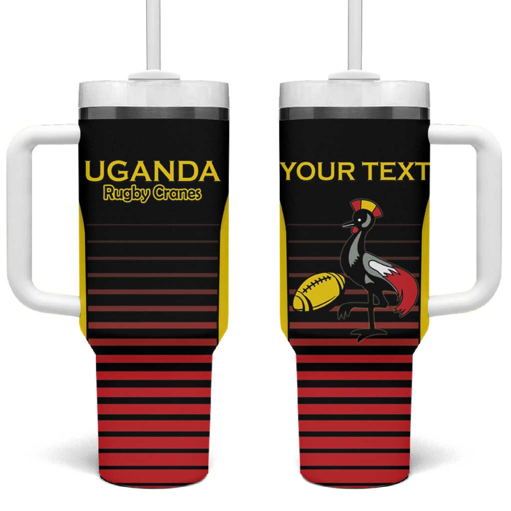 Jamhuri ya Uganda Rugby Custom Tumbler With Handle Go Champions Cranes LT15