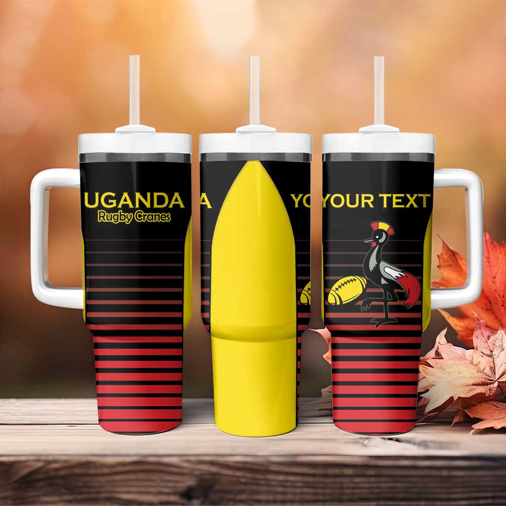Jamhuri ya Uganda Rugby Custom Tumbler With Handle Go Champions Cranes LT15