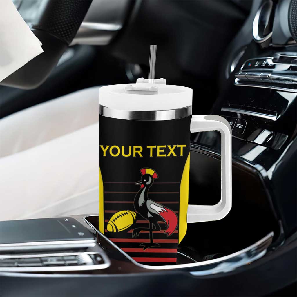 Jamhuri ya Uganda Rugby Custom Tumbler With Handle Go Champions Cranes LT15