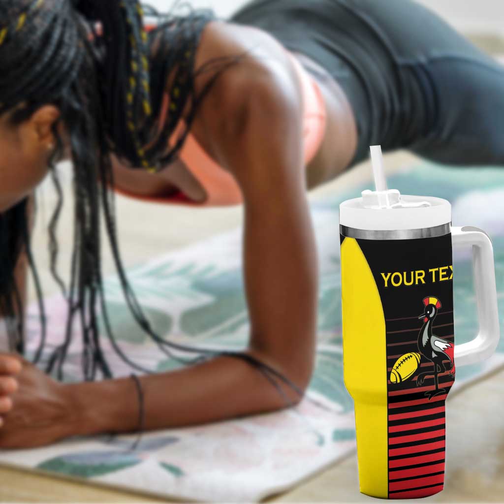 Jamhuri ya Uganda Rugby Custom Tumbler With Handle Go Champions Cranes LT15