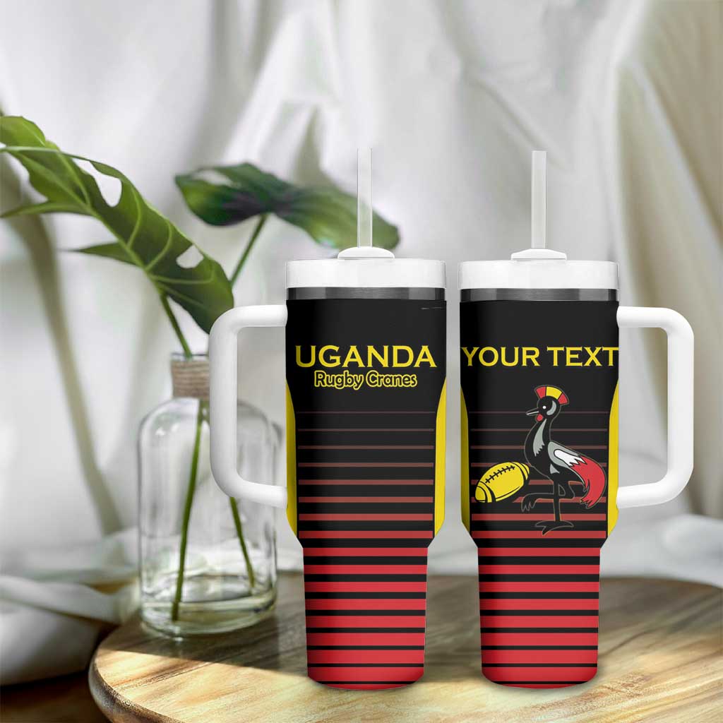Jamhuri ya Uganda Rugby Custom Tumbler With Handle Go Champions Cranes LT15