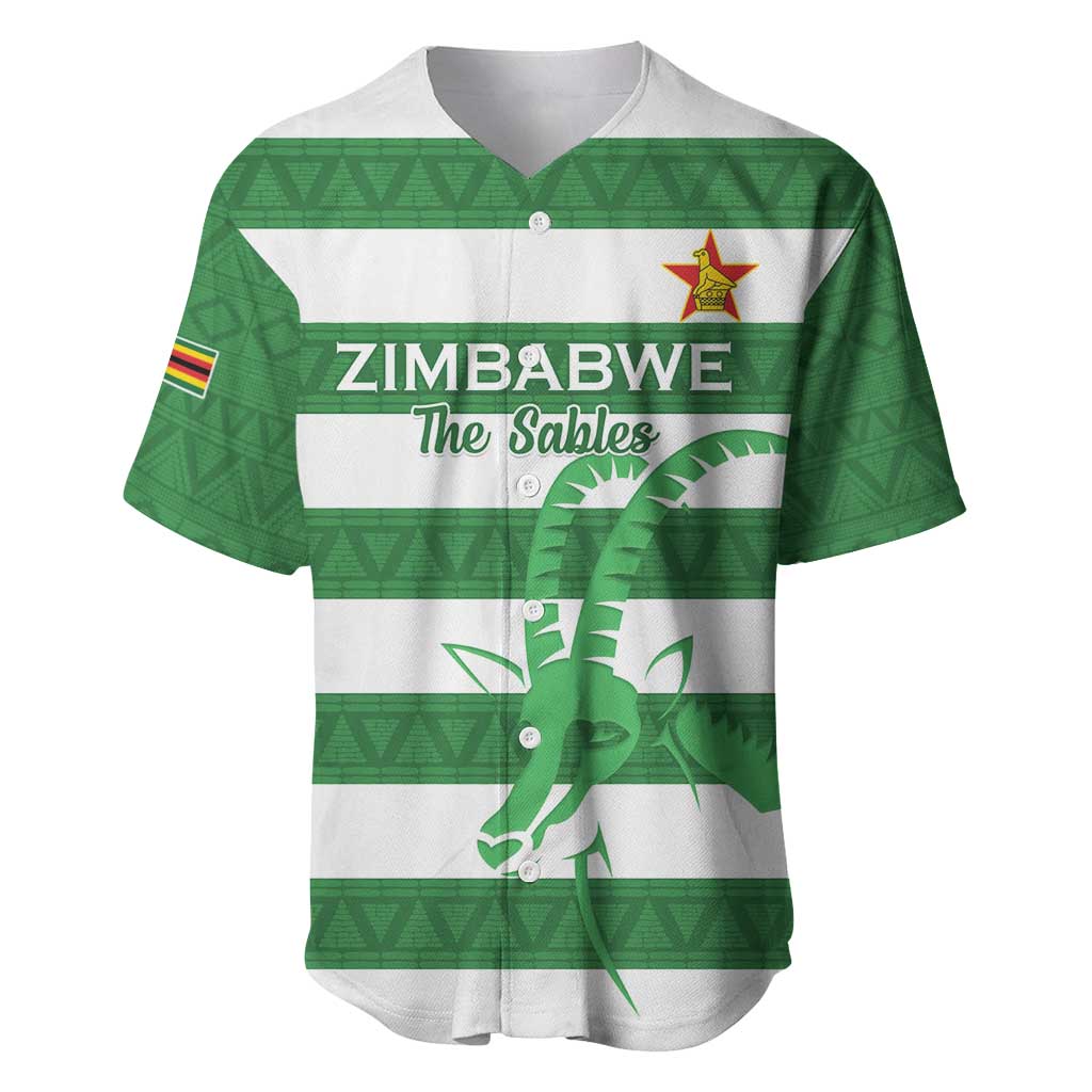 Nyika yeZimbabwe Rugby Custom Baseball Jersey Come On Sables LT15