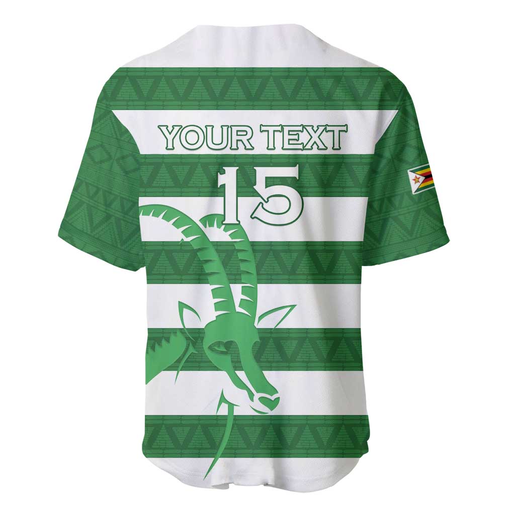 Nyika yeZimbabwe Rugby Custom Baseball Jersey Come On Sables LT15