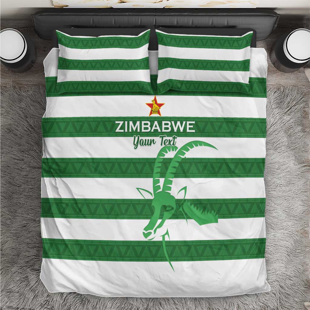 Nyika yeZimbabwe Rugby Custom Bedding Set Come On Sables LT15
