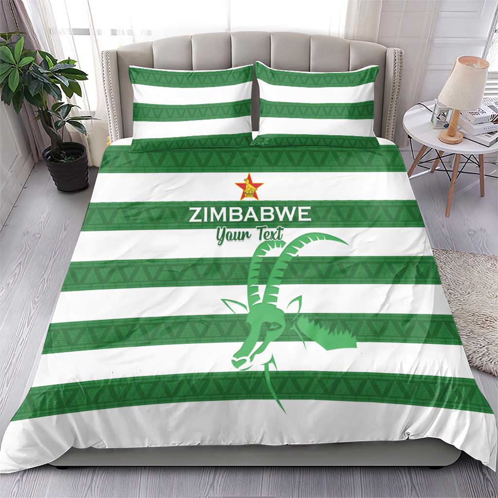 Nyika yeZimbabwe Rugby Custom Bedding Set Come On Sables LT15