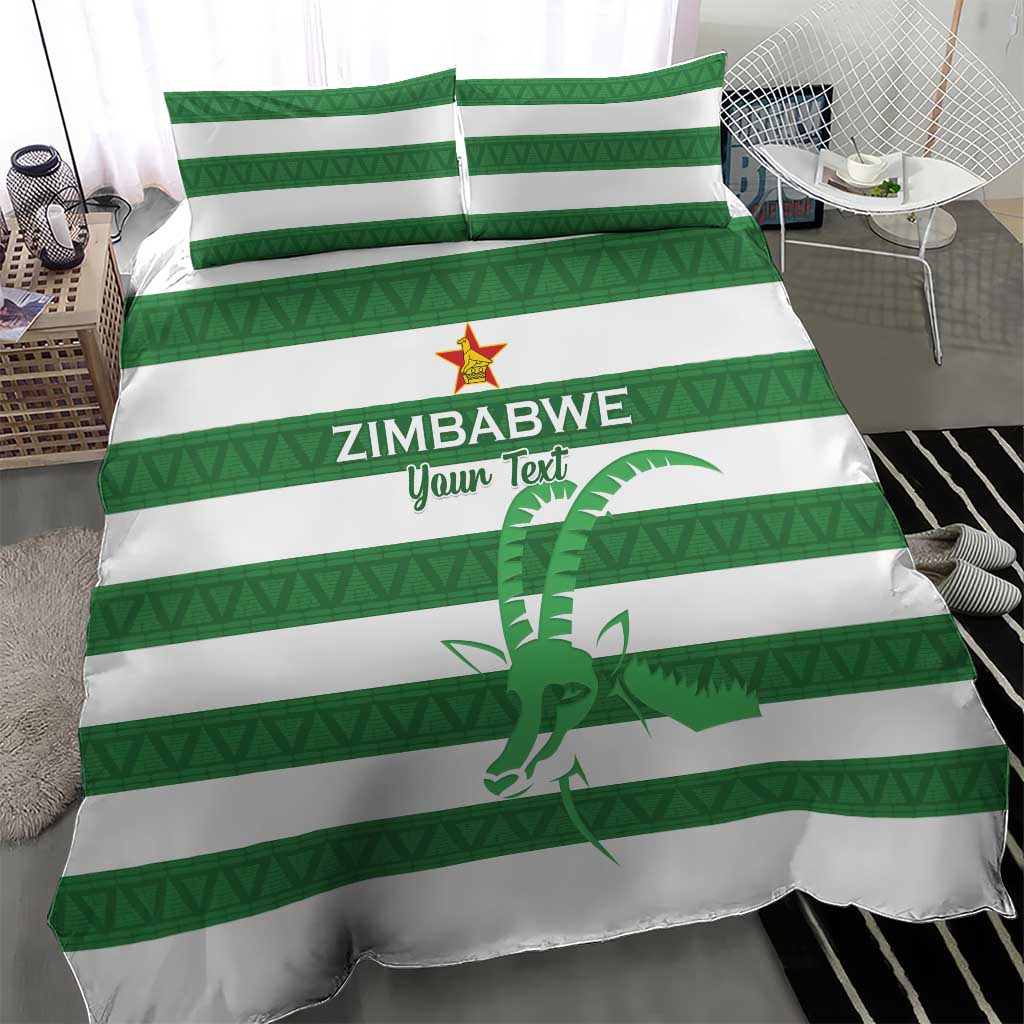 Nyika yeZimbabwe Rugby Custom Bedding Set Come On Sables LT15