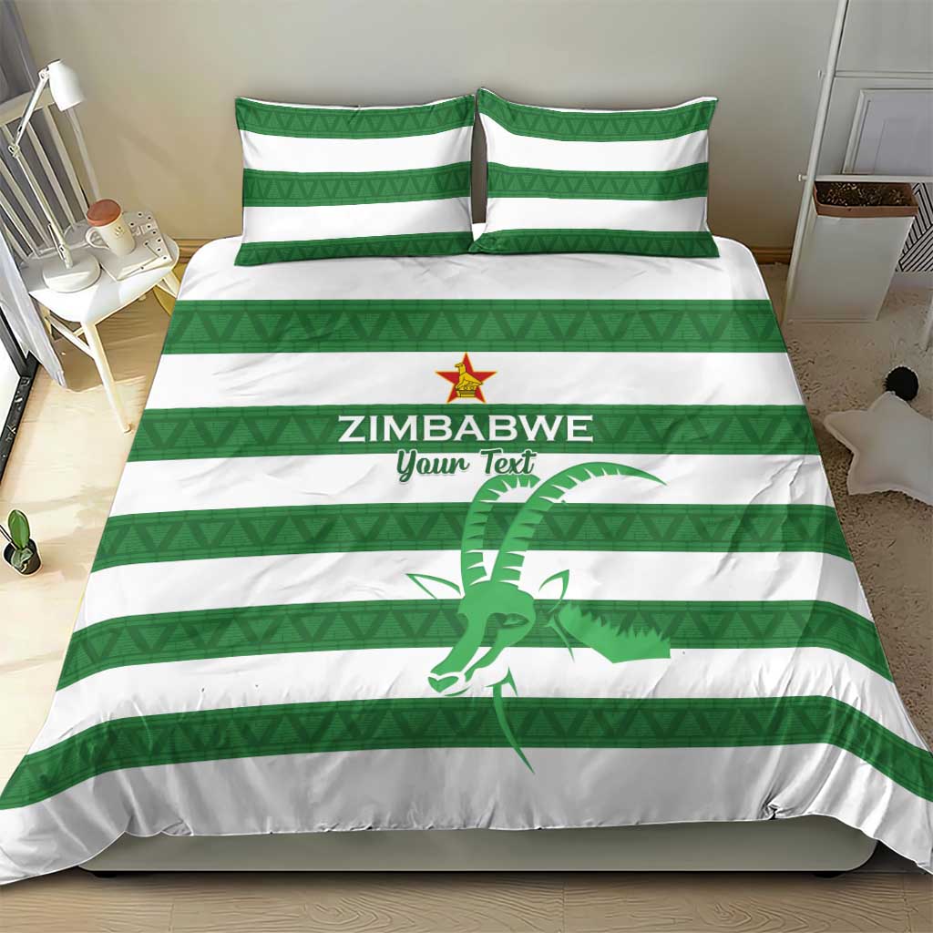 Nyika yeZimbabwe Rugby Custom Bedding Set Come On Sables LT15