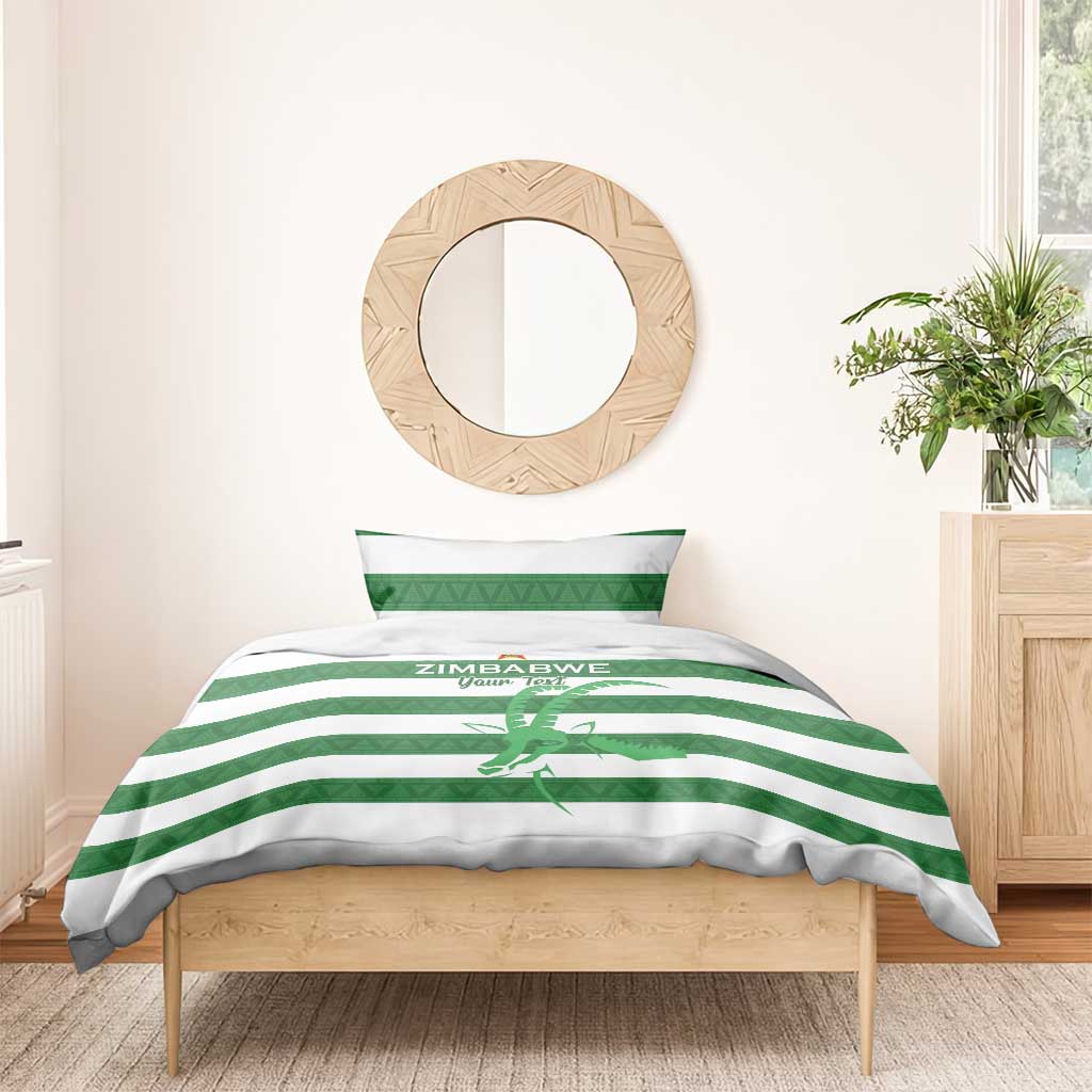 Nyika yeZimbabwe Rugby Custom Bedding Set Come On Sables LT15
