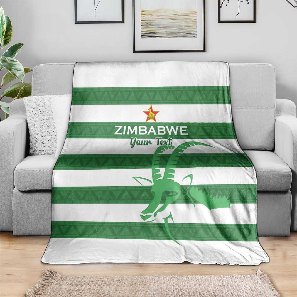 Nyika yeZimbabwe Rugby Custom Blanket Come On Sables LT15