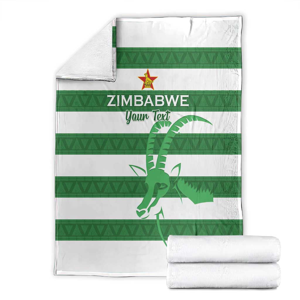 Nyika yeZimbabwe Rugby Custom Blanket Come On Sables LT15