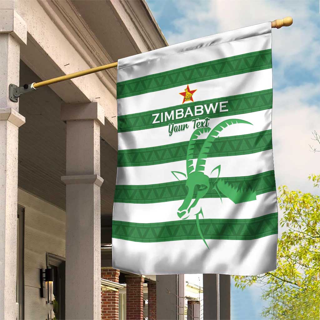 Nyika yeZimbabwe Rugby Custom Garden Flag Come On Sables LT15