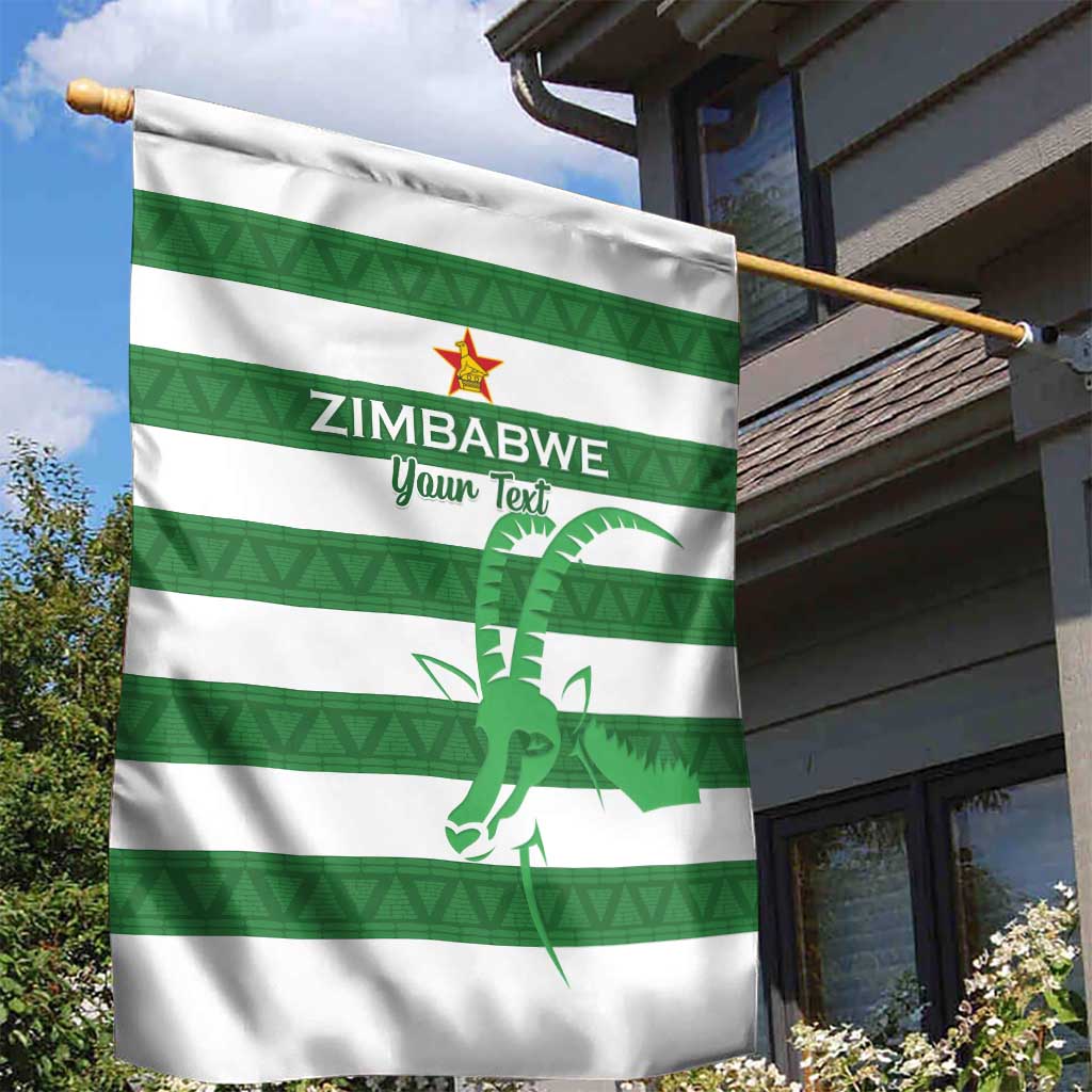 Nyika yeZimbabwe Rugby Custom Garden Flag Come On Sables LT15
