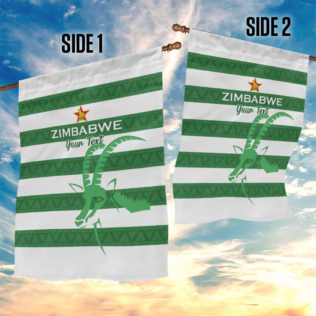 Nyika yeZimbabwe Rugby Custom Garden Flag Come On Sables LT15