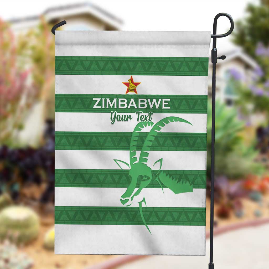 Nyika yeZimbabwe Rugby Custom Garden Flag Come On Sables LT15