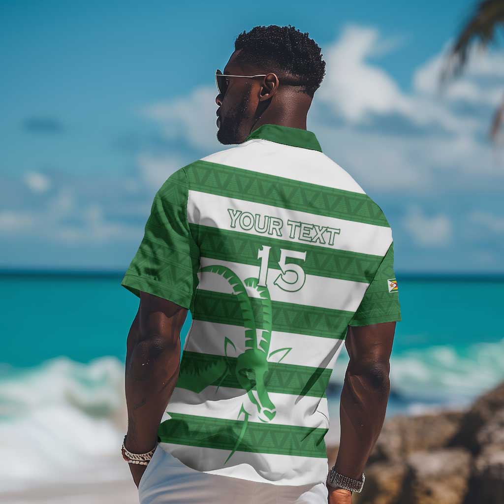 Nyika yeZimbabwe Rugby Custom Hawaiian Shirt Come On Sables LT15