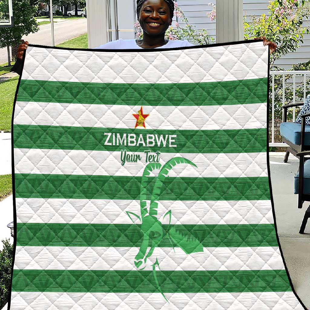 Nyika yeZimbabwe Rugby Custom Quilt Come On Sables LT15