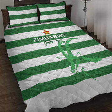 Nyika yeZimbabwe Rugby Custom Quilt Bed Set Come On Sables LT15