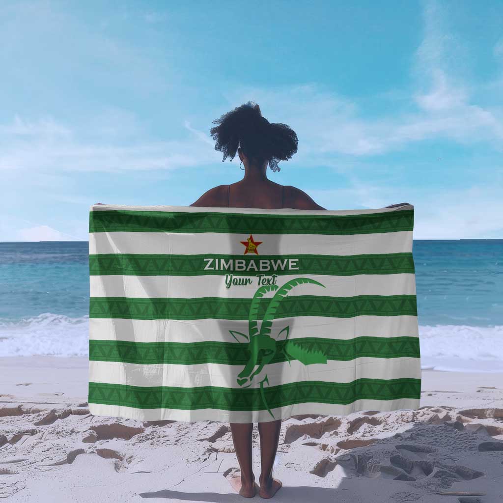 Nyika yeZimbabwe Rugby Custom Sarong Come On Sables LT15
