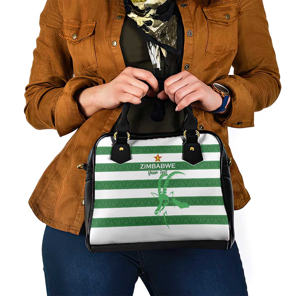 Zimbabwe Rugby Custom Shoulder Handbag Go Sables Go LT15